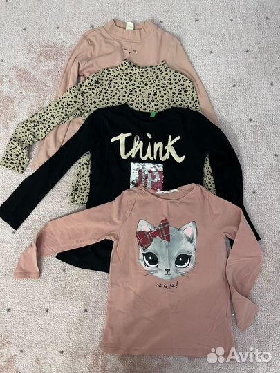 Одежда для девочки пакетом zara 122-128