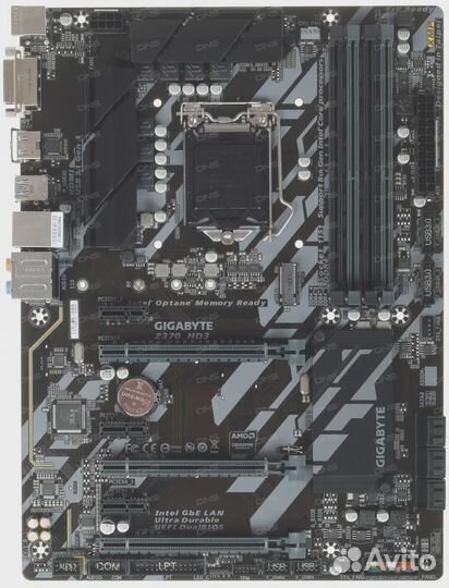 Материнская плата с процессором