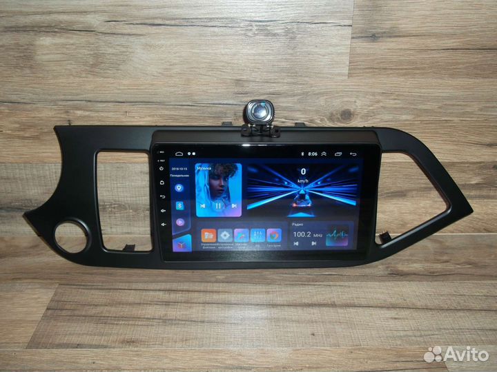 Магнитола Kia Picanto Android с камерой