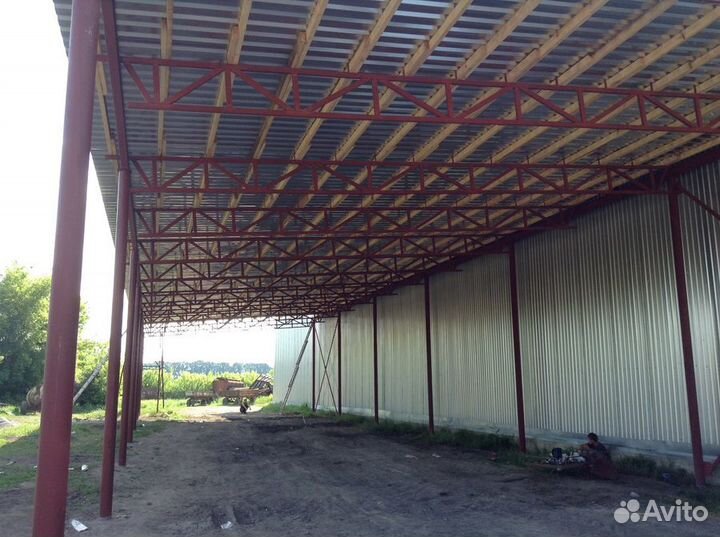Ангар Каркас Навес