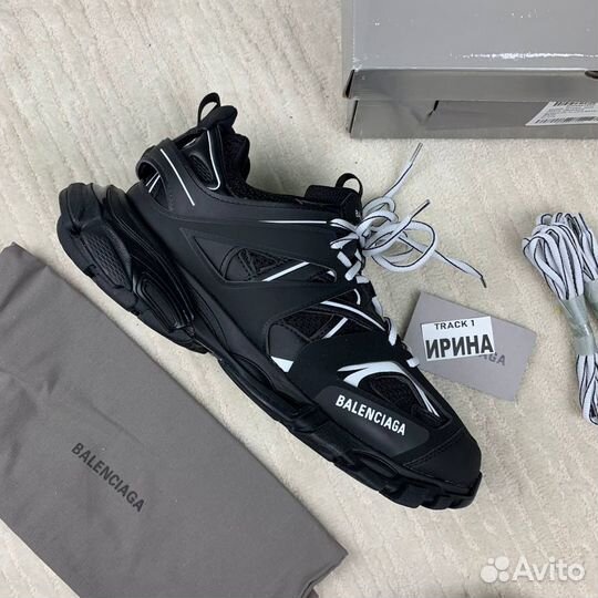 Balenciaga Track 1 black white