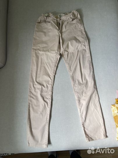 Брюки беж massimo dutti