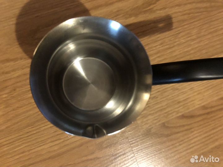 Турка для кофе нержавейка с медным дном