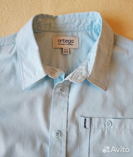 Рубашка на 8-10 лет для мальчика