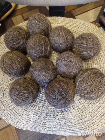 Пряжа из шерсти Ньюфаундленда(водолаз)