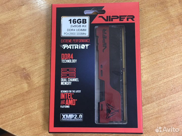 Оперативная память ddr4 16Gb