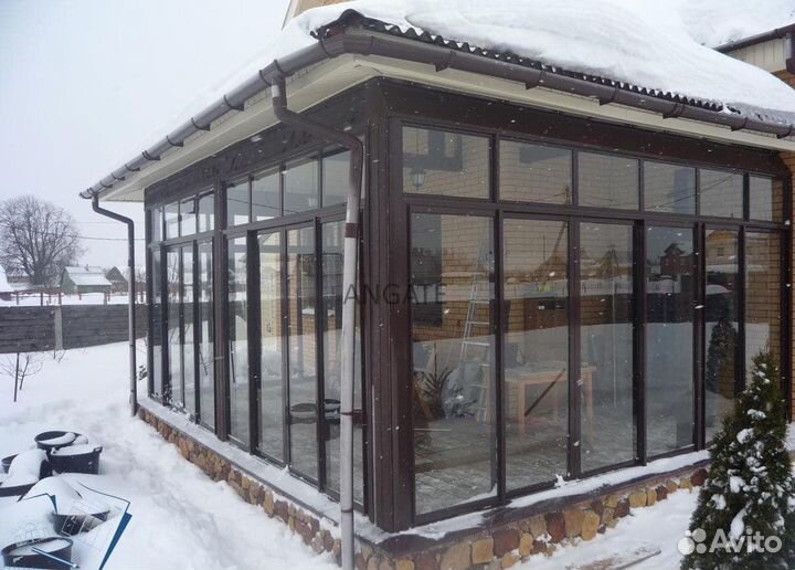 Остекление терасс, веранд