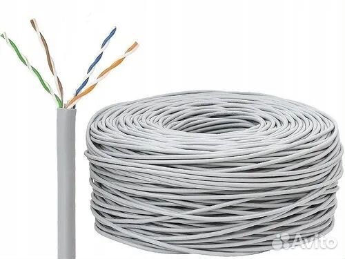Кабель витая пара utp 5e медь внутренний