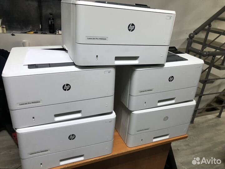 Проф.принтеры HP LaserJet Pro M402dn мин пробеги