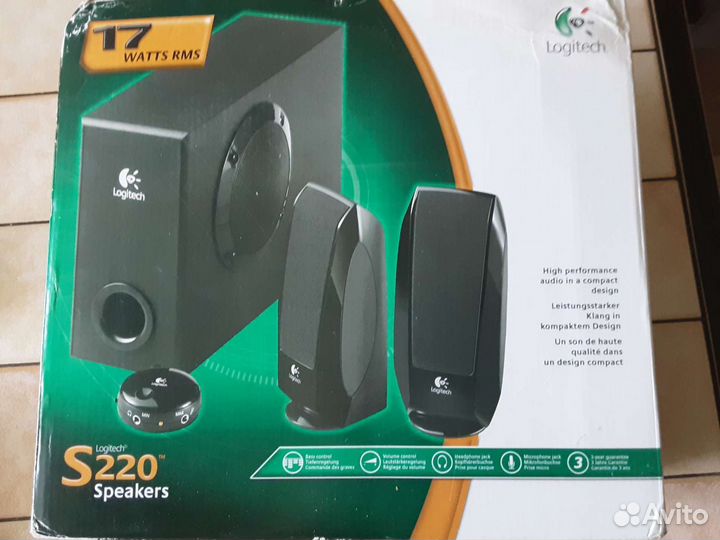 Компьютерные колонки с сабвуфером