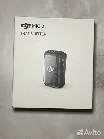 Dji mic 2 transmitter Black