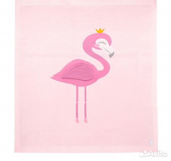 Вязаный плед 