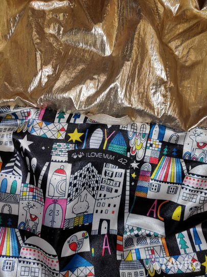 Пуховик зима I love mum 2в1 Арктика для беременных