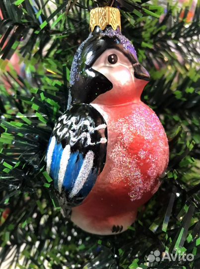 Елочные игрушки из стекла