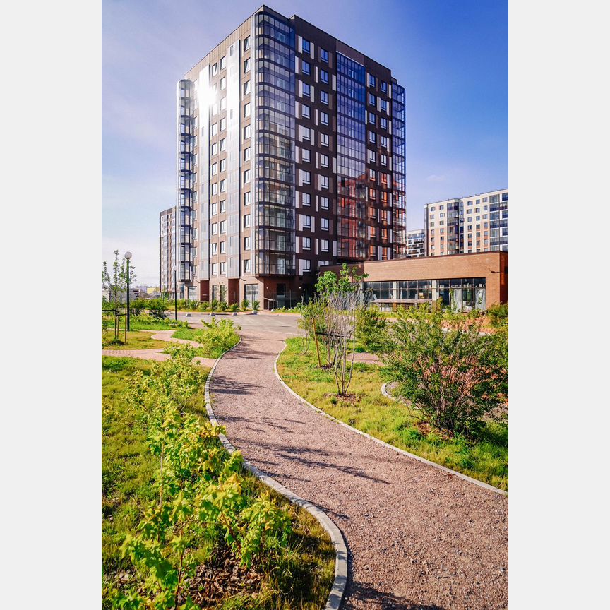 2-к. квартира, 67,1 м², 4/12 эт.