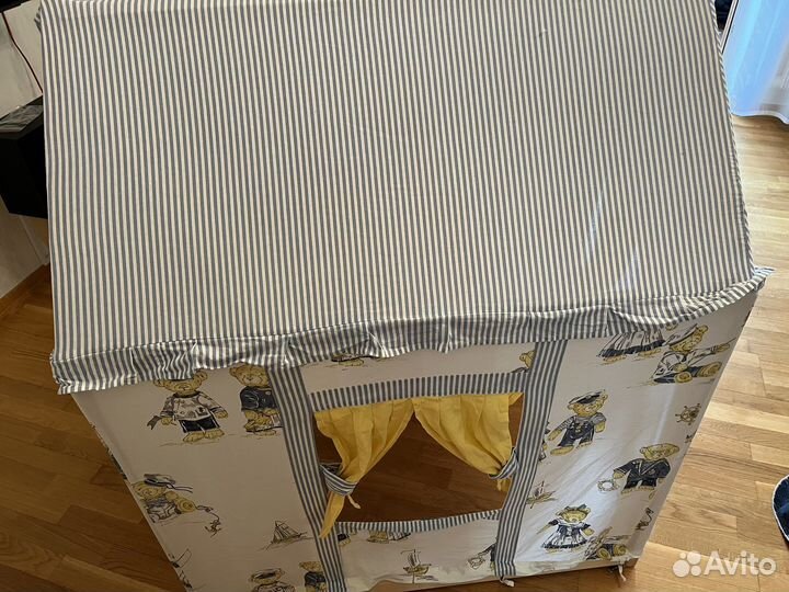 Детский игровой домик из дерева