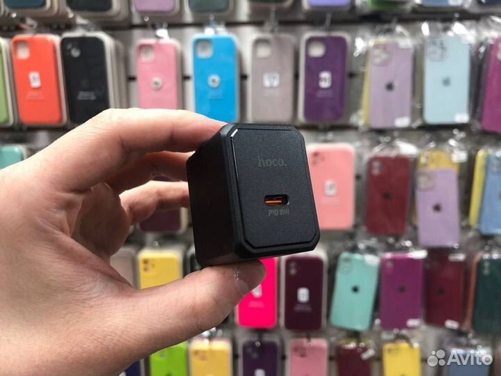 Зарядный блок 30 Ватт + кабель (Бысрая зарядка)