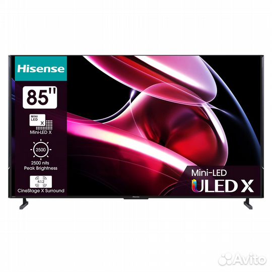 Телевизор Hisense 85uxkq, угольно-серый