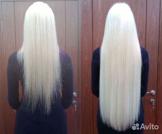 Наращивание волос, волосы в наличии