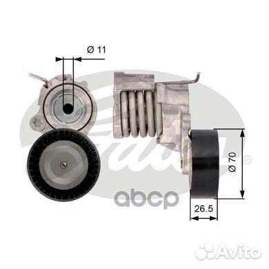 Ролик натяжной приводного ремня T39115 Gates