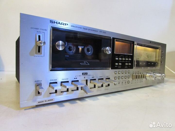 Sharp RT-3151E Кассетная дека Japan 1980г