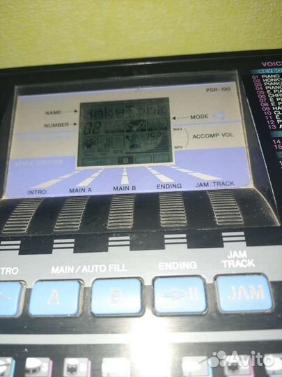 Синтезатор yamaha psr 190