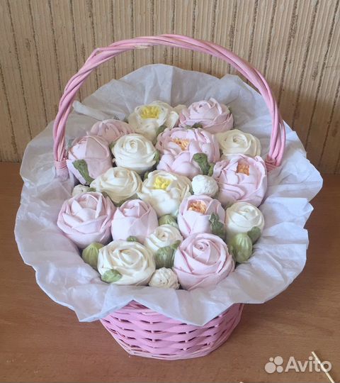 Зефирные букеты