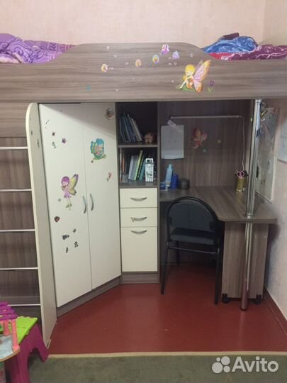 Кровать-чердак