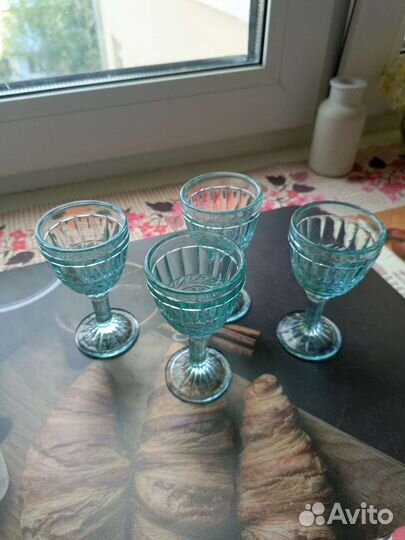 Рюмки времен СССР. Лафитники