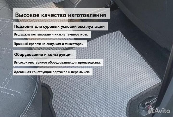 Эва коврики в багажник