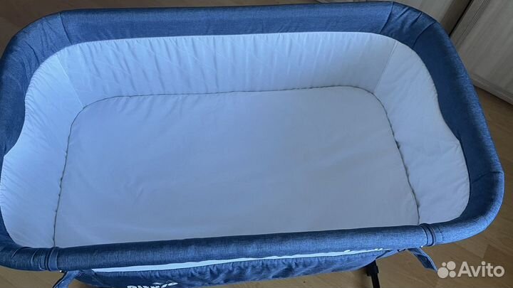 Детская приставная кроватка Pituso Sandia (indigo)