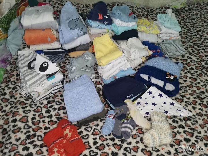 Пакет детских вещей 3-7 месяцев