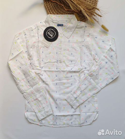 Рубашечка на девочку 12-13 лет