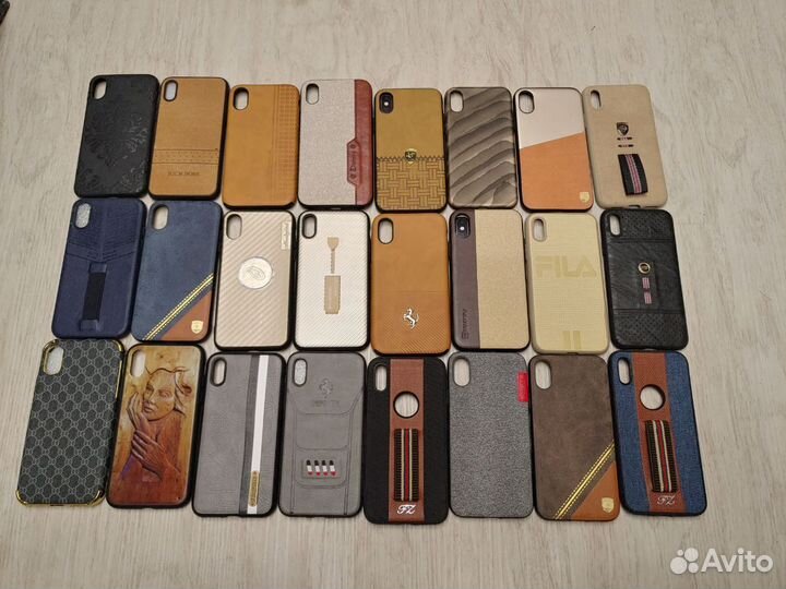 Чехлы для iPhone X XS лот 100 шт
