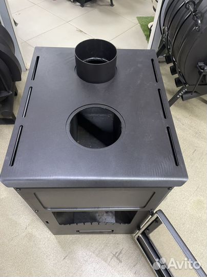 Печь камин дровяная