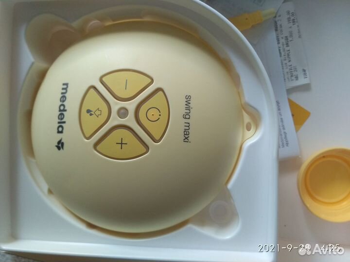 Молокоотсос medela swing maxi