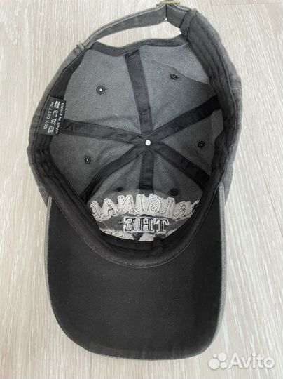 Кепка бейсболка мужская джинсовая с надписью