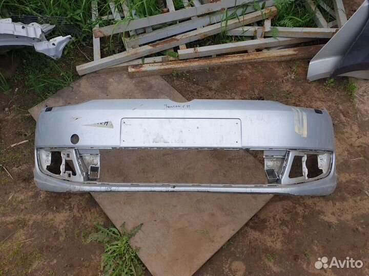 Touran Тоуран Туран Бампер передний оригинал №2