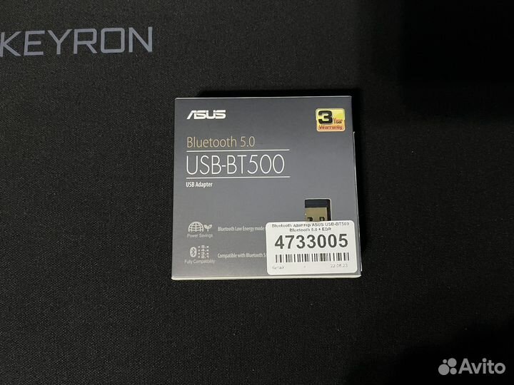Bluetooth адаптер asus USB-BT500