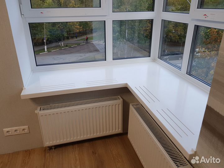 Износостойкие подоконники из акрила