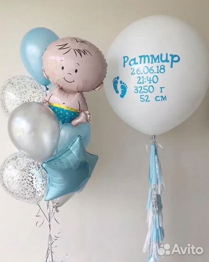 Шары на выписку