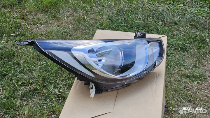 Фара правая hyundai solaris