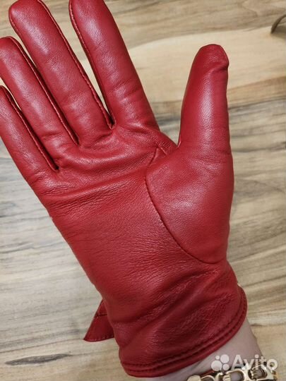 Перчатки натуральная кожа