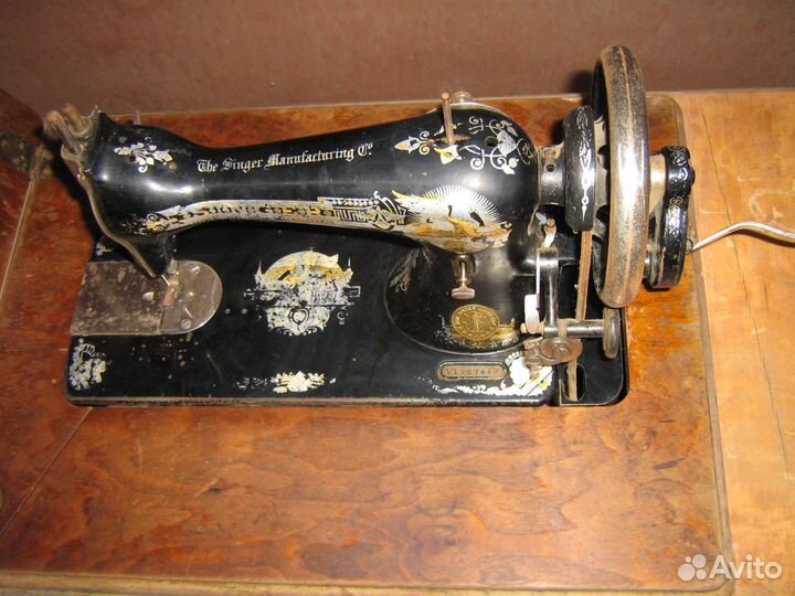 Швейная машинка Зингер 1909 года Шотландия