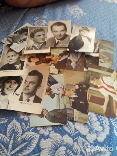 Открытки ссср. Артисты кино, и кадры из фильмов