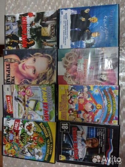 Диски. мультики, фильмы и т. д