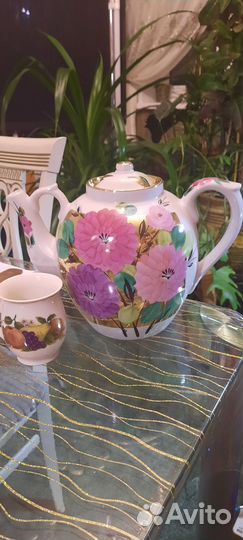 Чайник заварочный фарфор