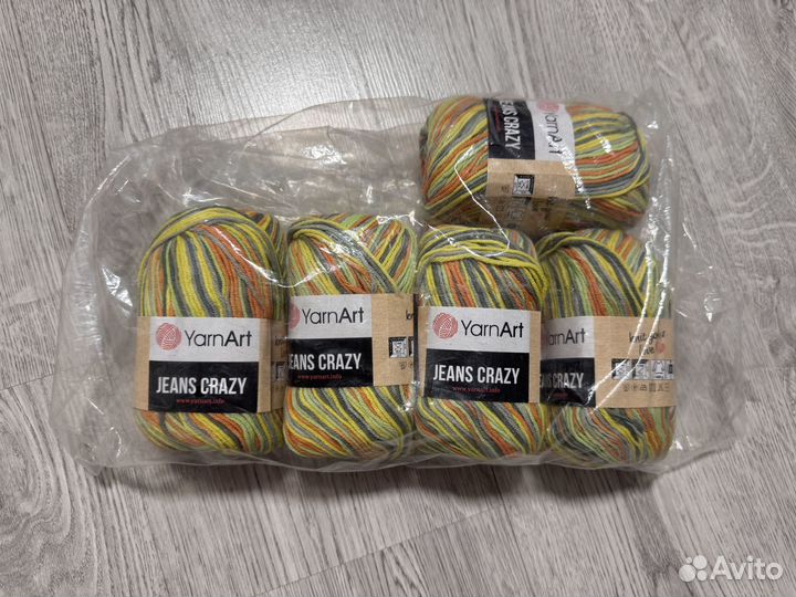 Пряжа YarnArt Jeans Crazy