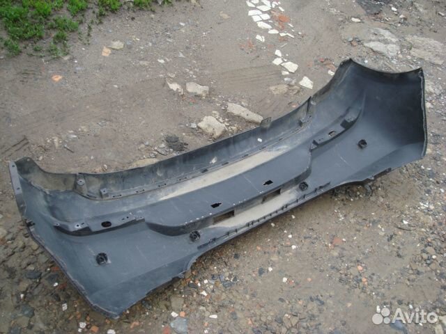 Солярис Бампер задний (Отл) Hyundai Solaris 14-17