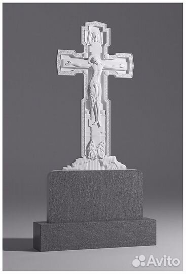 Крест из гранита на могилу